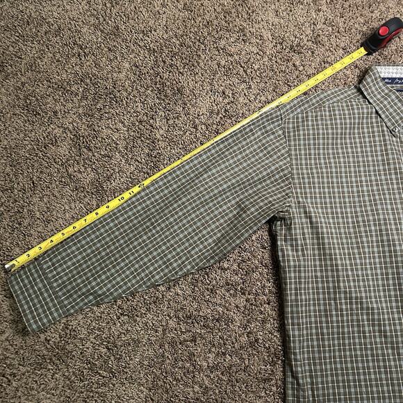 Wrangler George Straight Shirt Mens Sz XL Tattersall Check Western Cowboy Rodeo - Picture 15 of 15